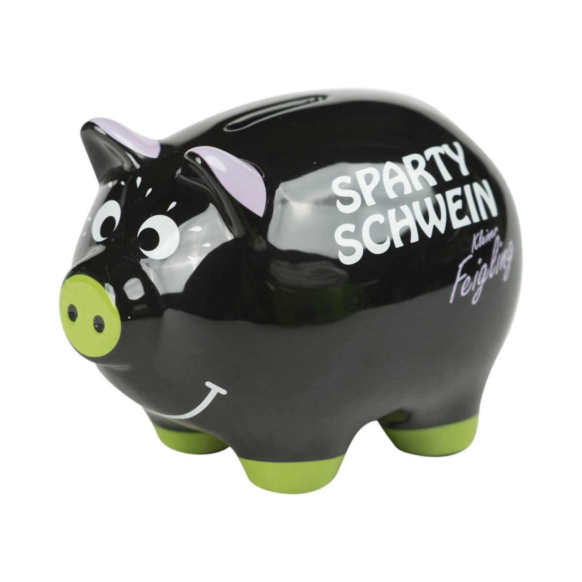 Petite tirelire Feigling « DAS SPARTY SCHWEIN » Oink – Vue 2