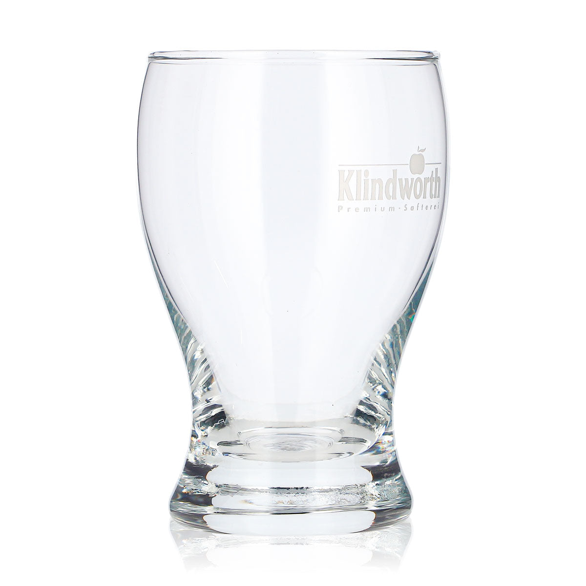 Verre à boisson gazeuse Klindworth 0,19 l, type « long drink », gamme Premium Safterei, logo blanc – Vue 2