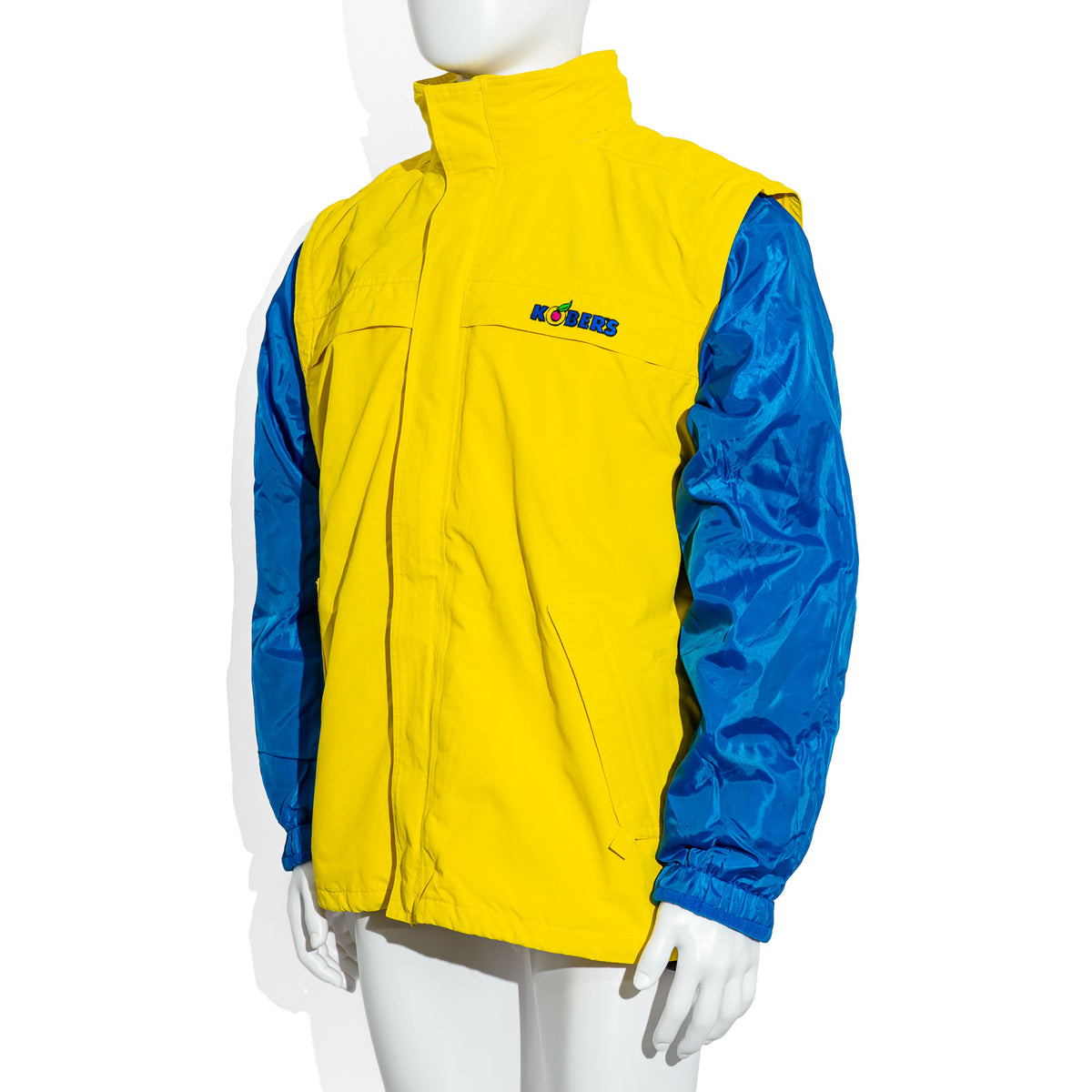 Veste d'hiver Kobers Likör, taille S, jaune/bleu, avec veste intérieure amovible – Vue 5