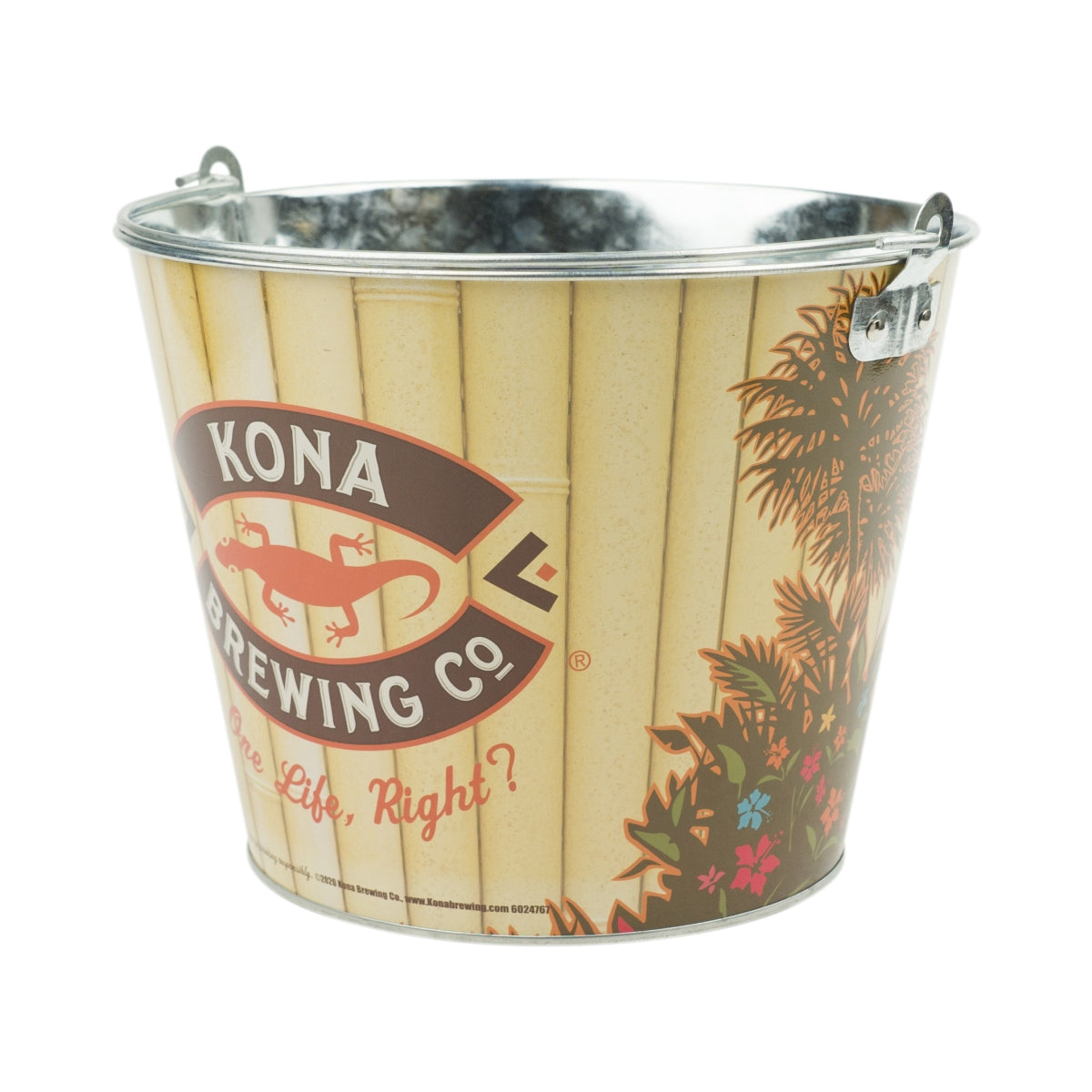 Seau à glace Kona Beer Aloha, bac à glaçons, boîte à bouteilles, plage d'Hawaï – Vue 2
