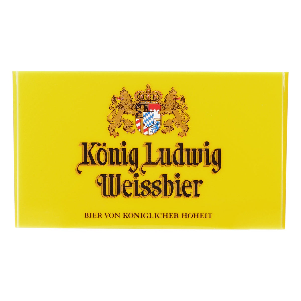 Porte-sous-verres König Ludwig Bier pour environ 30 sous-verres Jaune – Vue 5