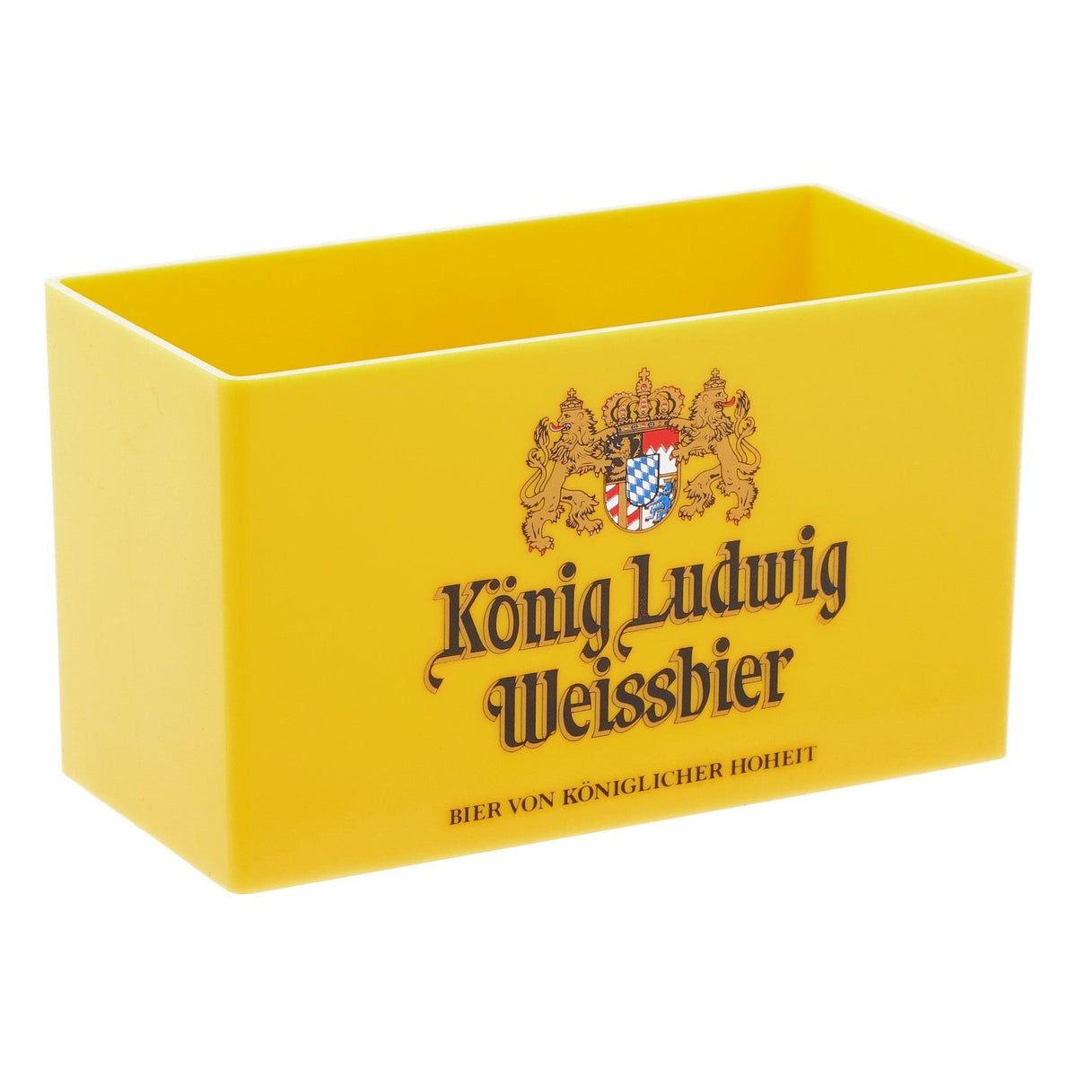 Porte-sous-verres König Ludwig Bier pour environ 30 sous-verres Jaune