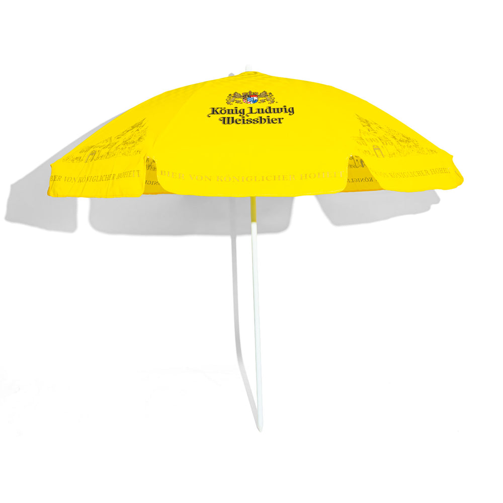 Parasol König Ludwig Bier Protection solaire Modèle jaune Pliable