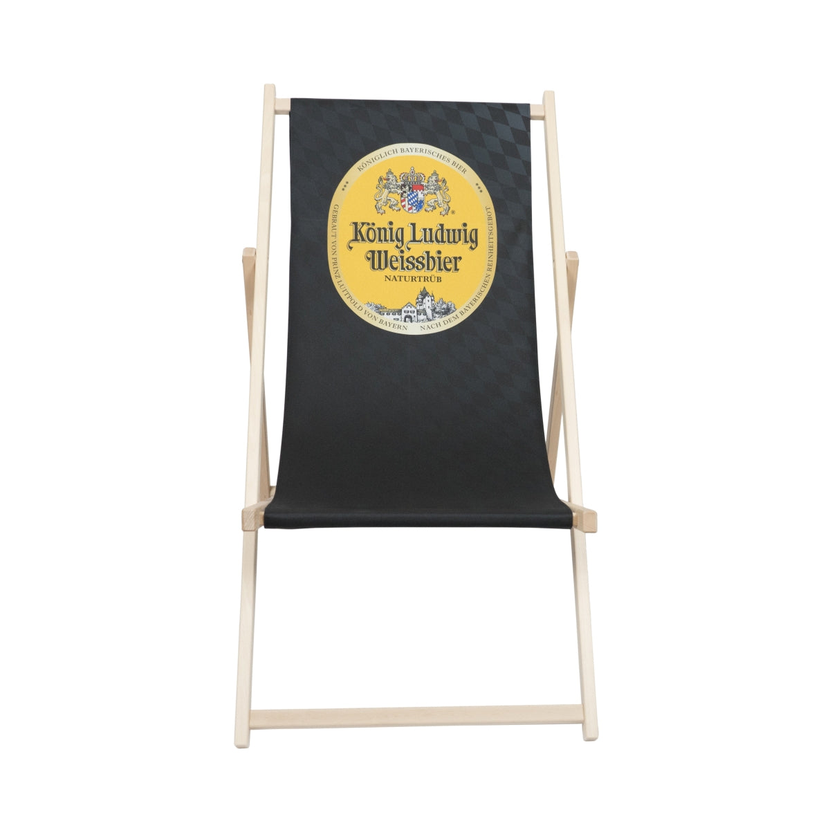 Chaise longue König Ludwig Pliante Plage Jardin Lounge Beach Camping Meuble – Vue 2