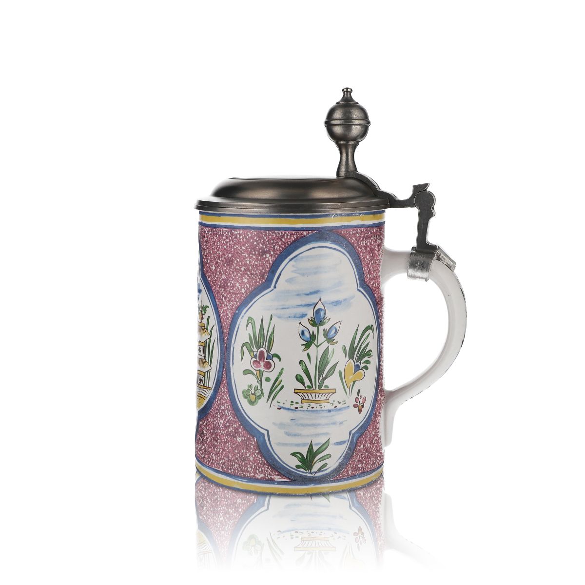 Verre König Pilsener, édition annuelle, chope en céramique de 1993, pour collectionneurs et amateurs – Vue 3