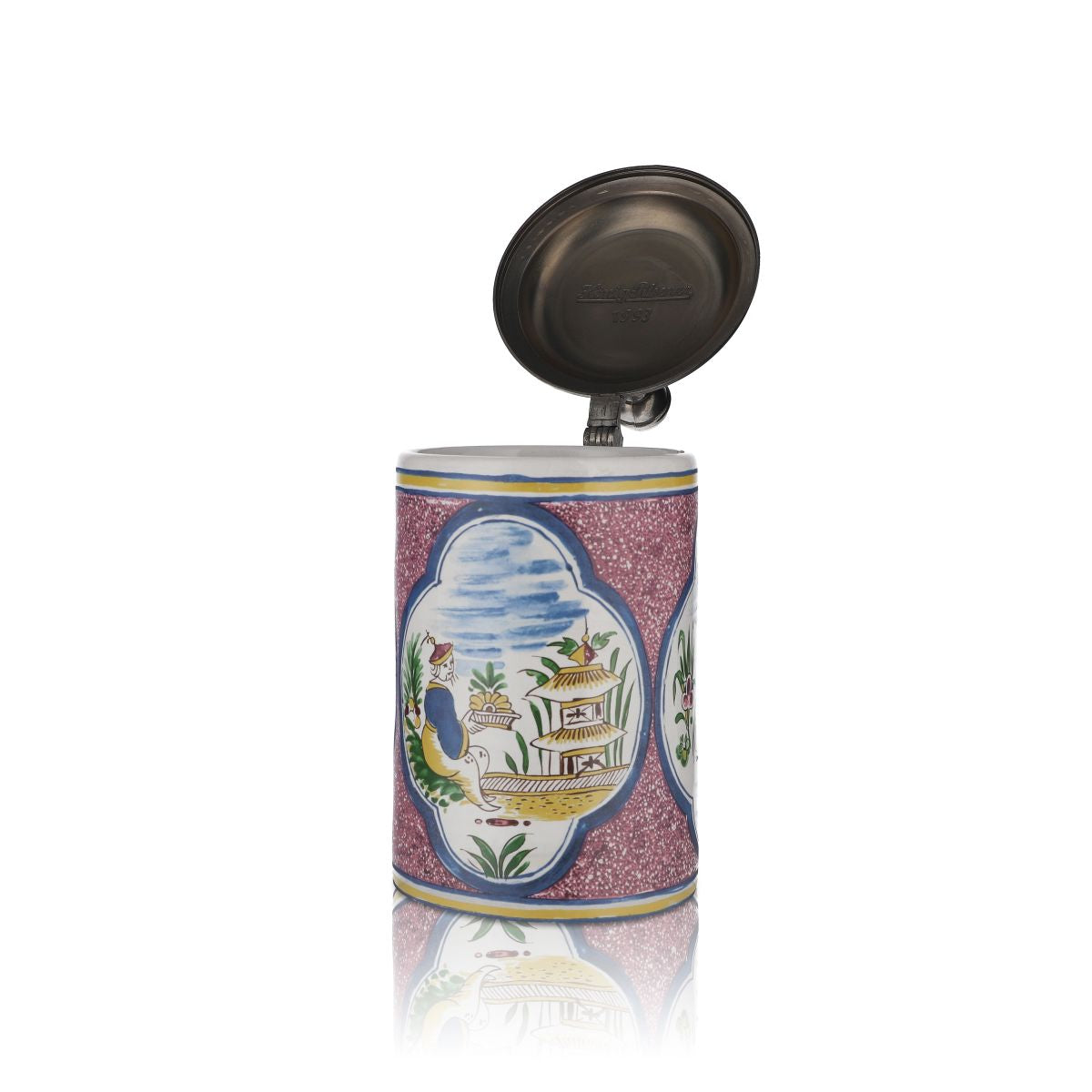 Verre König Pilsener, édition annuelle, chope en céramique de 1993, pour collectionneurs et amateurs – Vue 5
