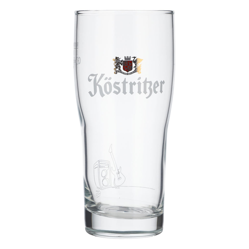 Verre à bière Köstritzer Tumbler 0,3 l Gravure guitare Brewhouse Sahm