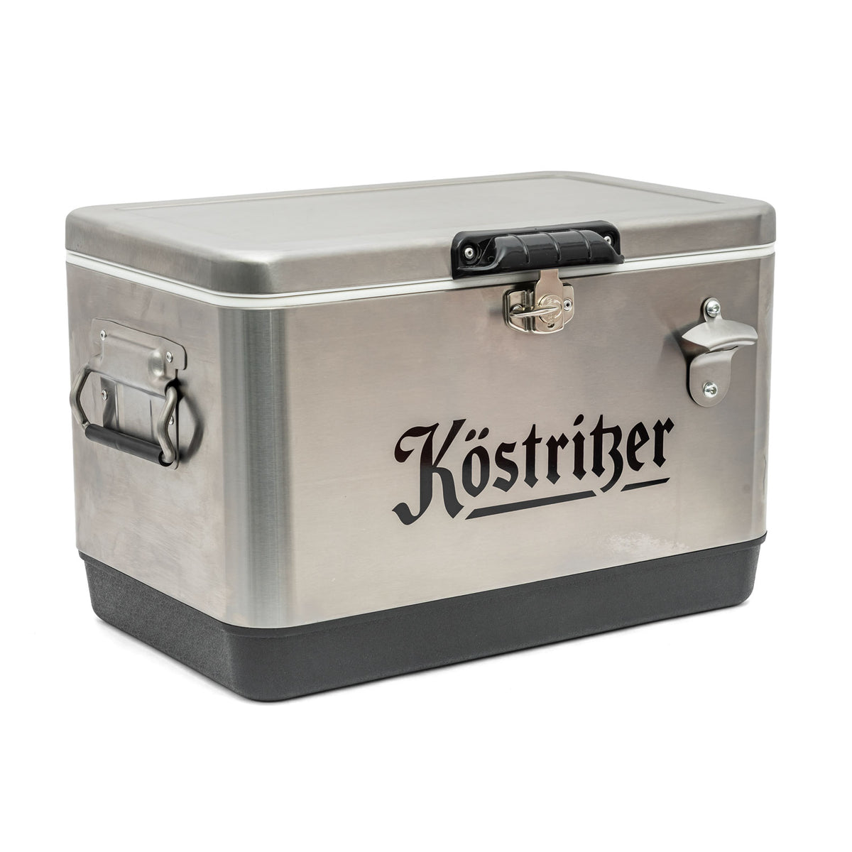 Boîte isotherme en métal Köstritzer Bier Campingbox Caisse en aluminium avec décapsuleur XXL