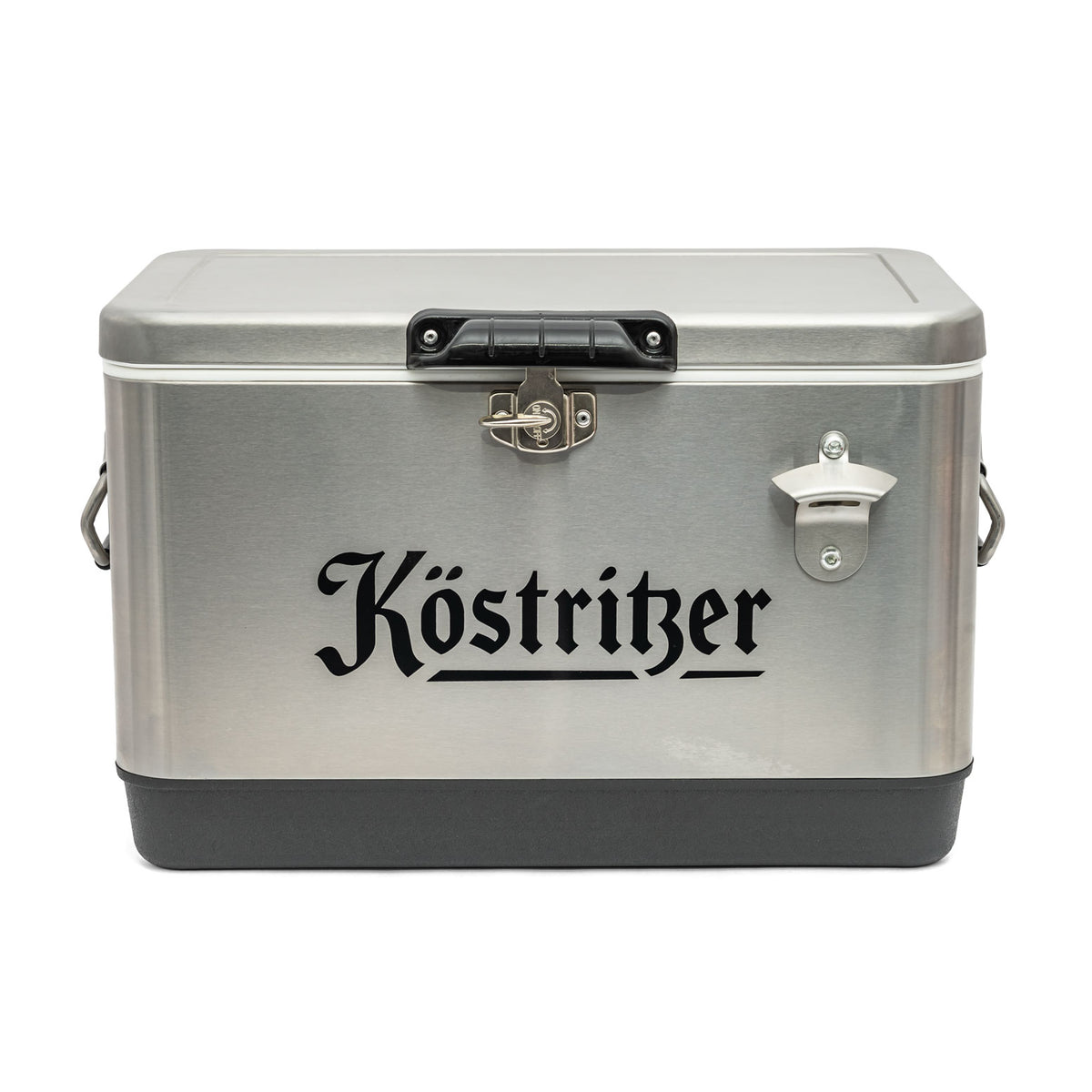 Boîte isotherme en métal Köstritzer Bier Campingbox Caisse en aluminium avec décapsuleur XXL – Vue 2