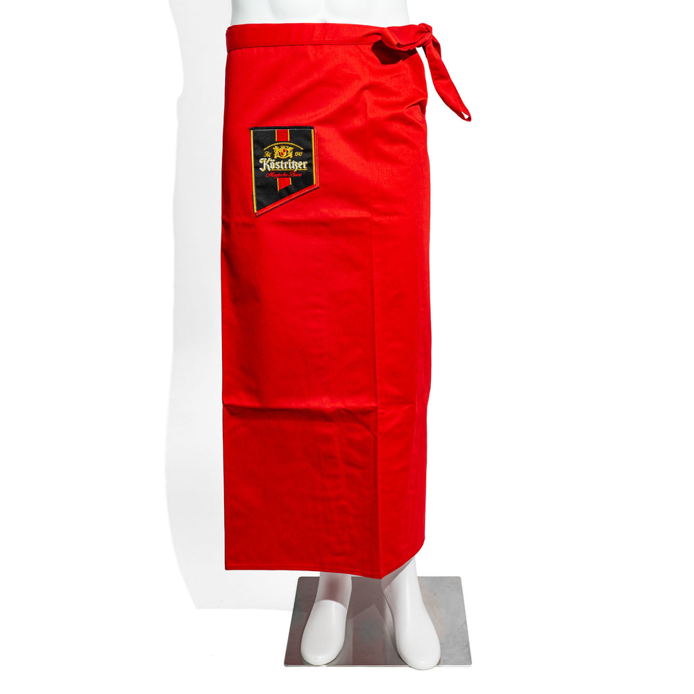 Tablier de serveur Köstritzer Bier Tablier de serveur rouge