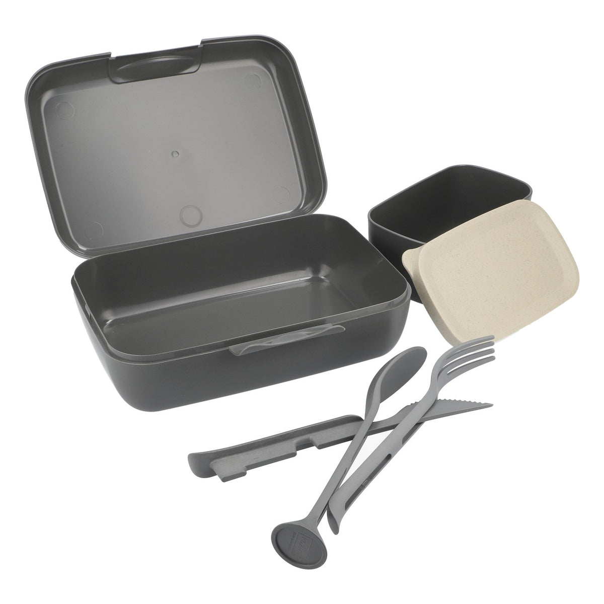 Set de boîte à lunch Koziol avec boîte Set de couverts CANDY READY Boîte à sandwich – Vue 6