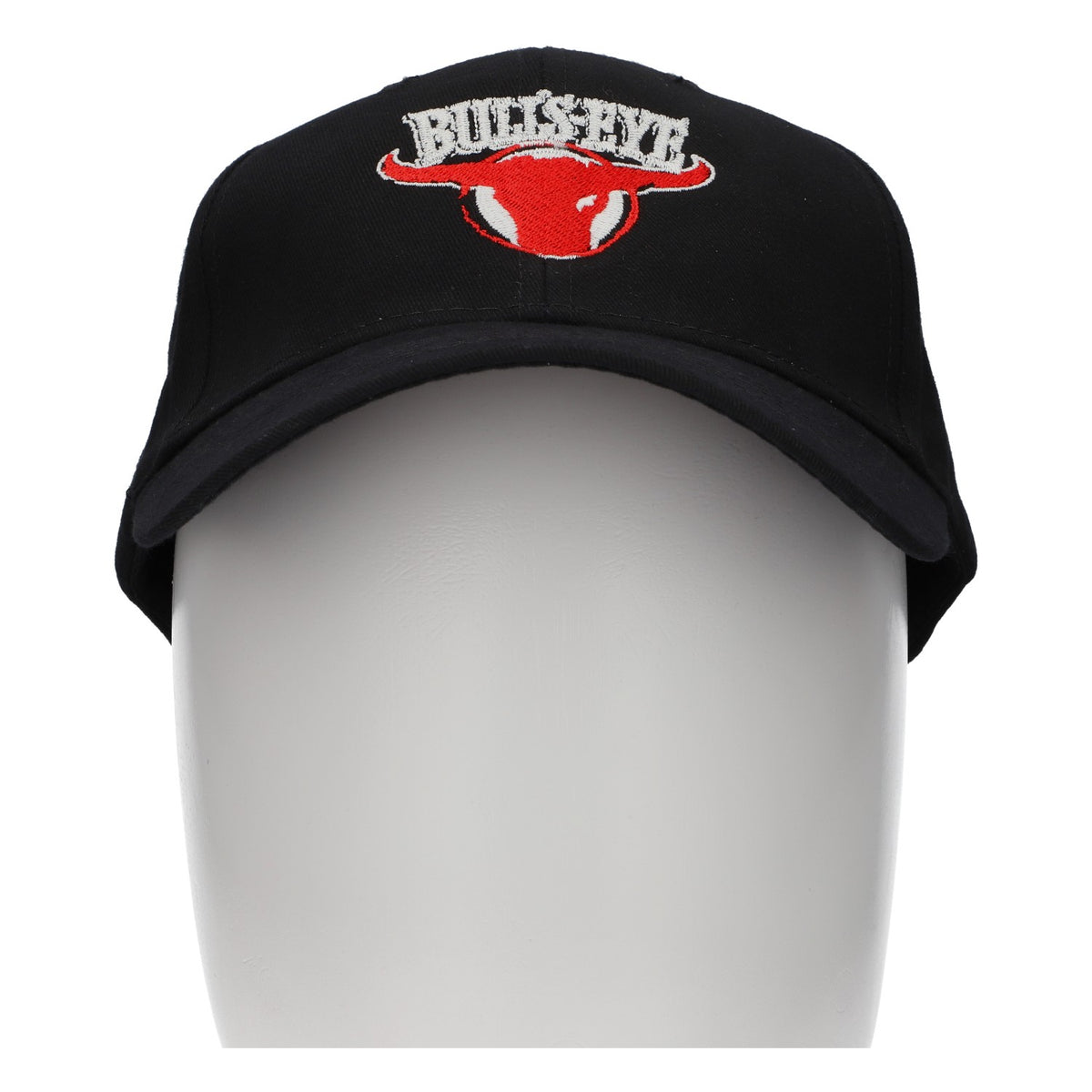 Casquette Kraft Bulls-Eye, casquette à visière, casquette de baseball, noire, réglable, en coton – Vue 2