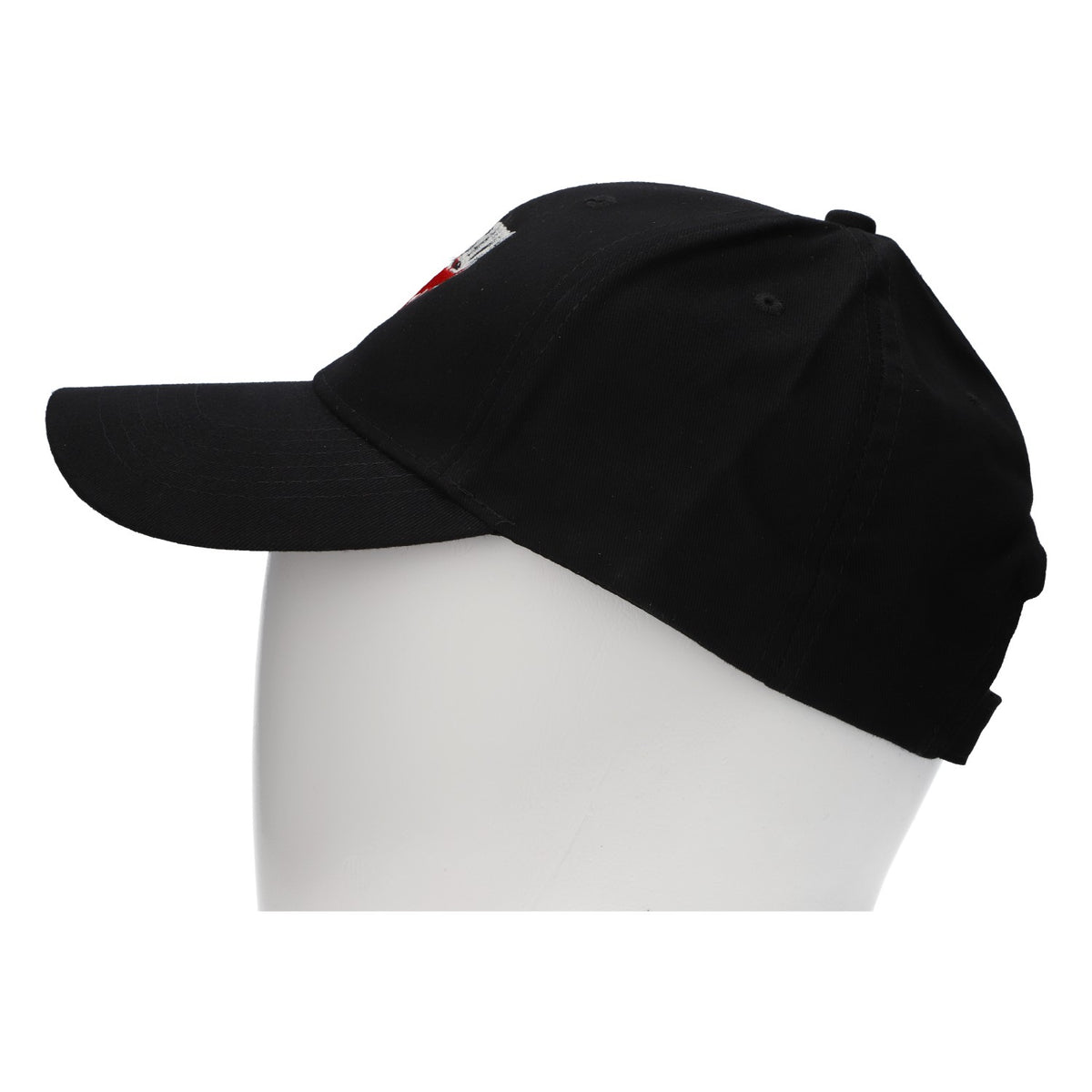 Casquette Kraft Bulls-Eye, casquette à visière, casquette de baseball, noire, réglable, en coton – Vue 3