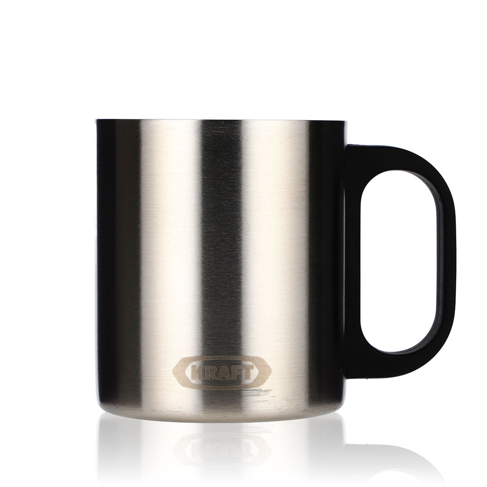 Tasse en acier inoxydable Kraft Food Tasse à café Tasse de collection 0,3 l