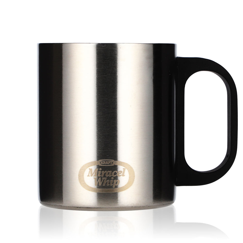 Pot en verre pour aliments Kraft 0,3 l, tasse de collection « Miracle Whip », mug en acier inoxydable