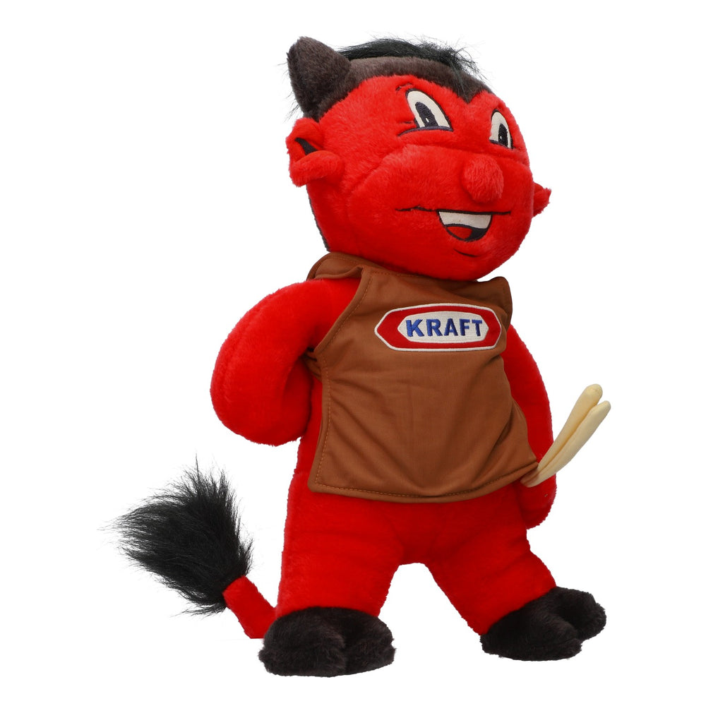 Masotte en peluche « Kraft Partyteufel » de 60 cm, Betzenberg, Kaiserslautern, Zange