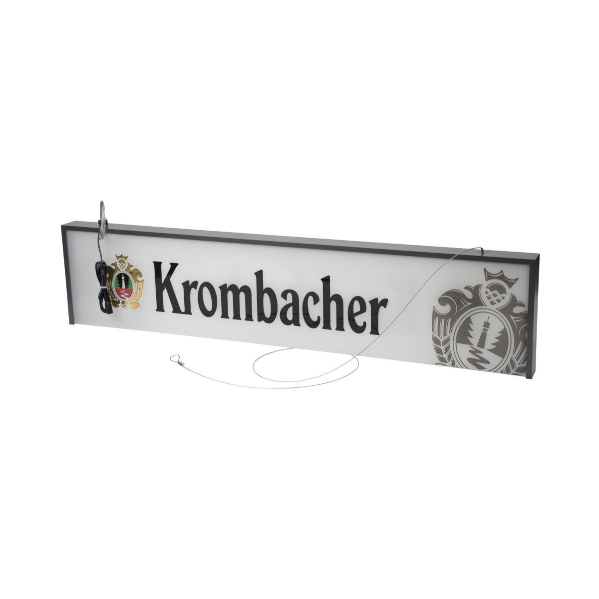 Lampe de comptoir Krombacher Bière Enseigne lumineuse Lightbox LED Panneau Gastro Bar – Vue 2