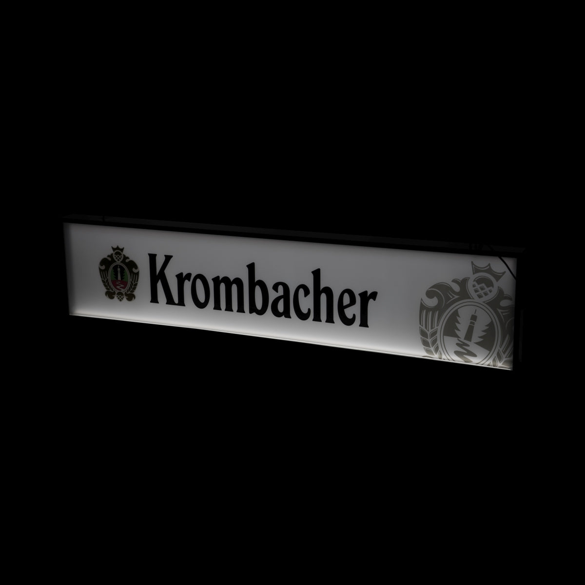 Lampe de comptoir Krombacher Bière Enseigne lumineuse Lightbox LED Panneau Gastro Bar – Vue 3