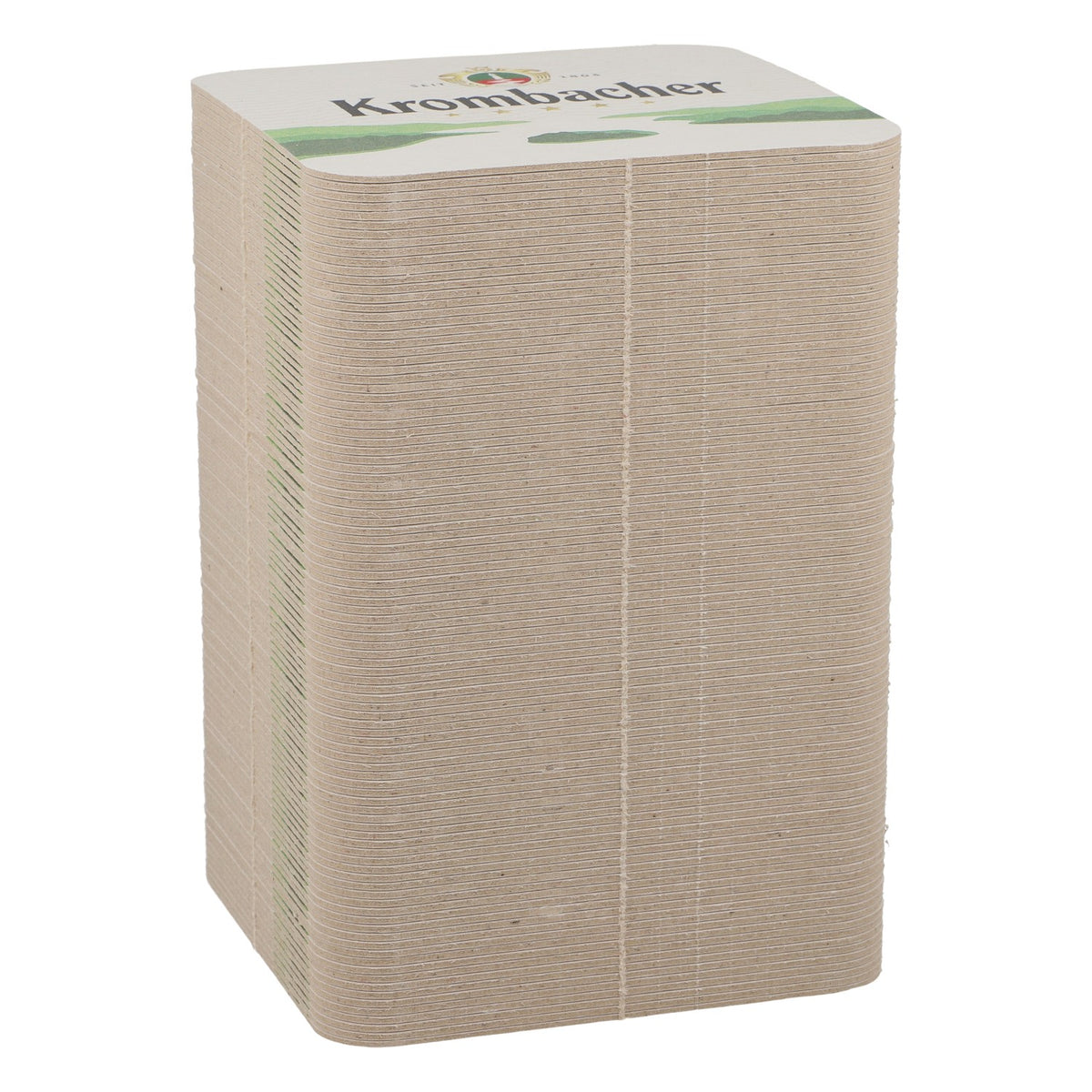 Sous-verre Krombacher « Lillet Wild Berry » (nouveau) en papier blanc – Vue 2