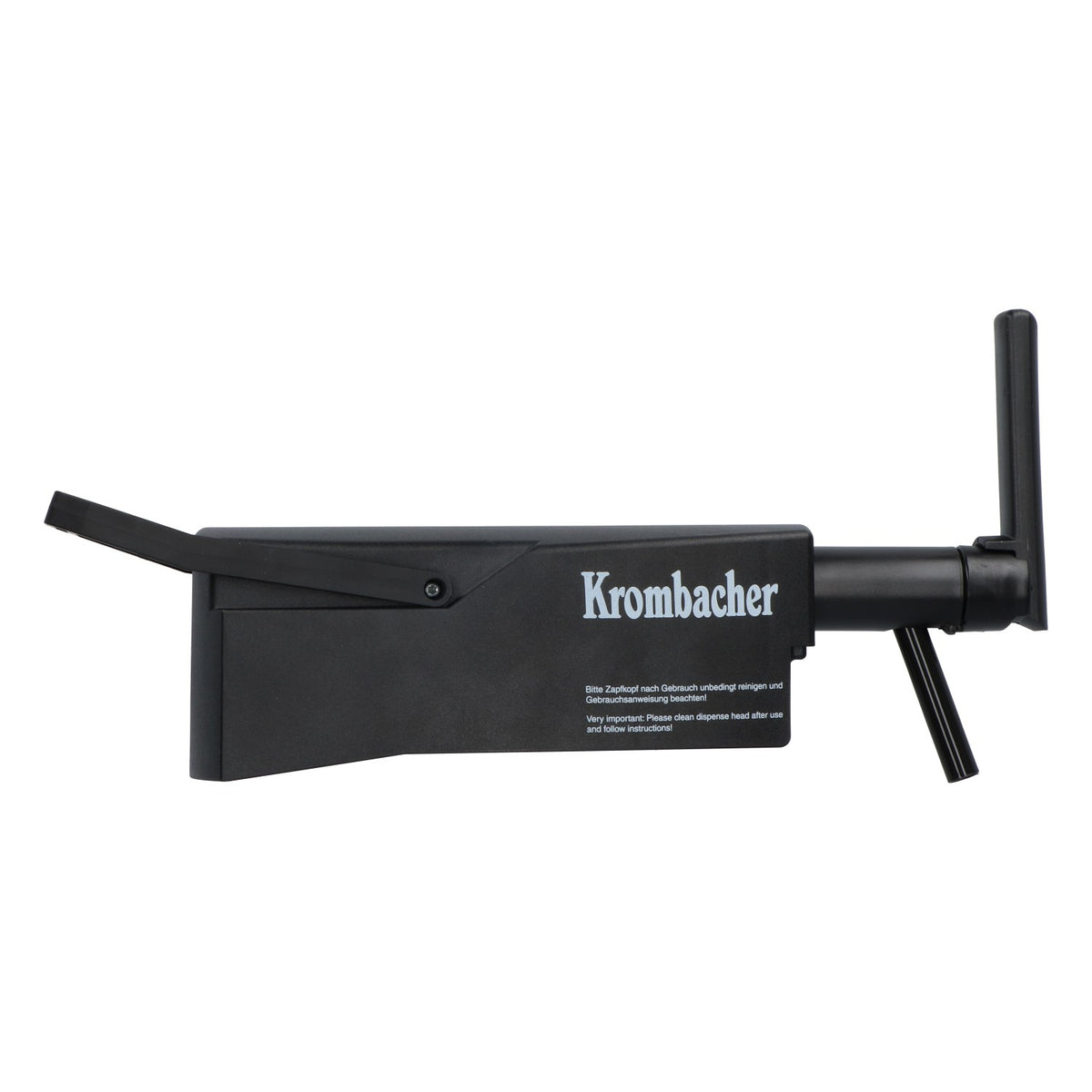 Tête de tirage pour bière Krombacher, pour fût de 11 l, 1,5 bar, Micro Matic, noir – Vue 3