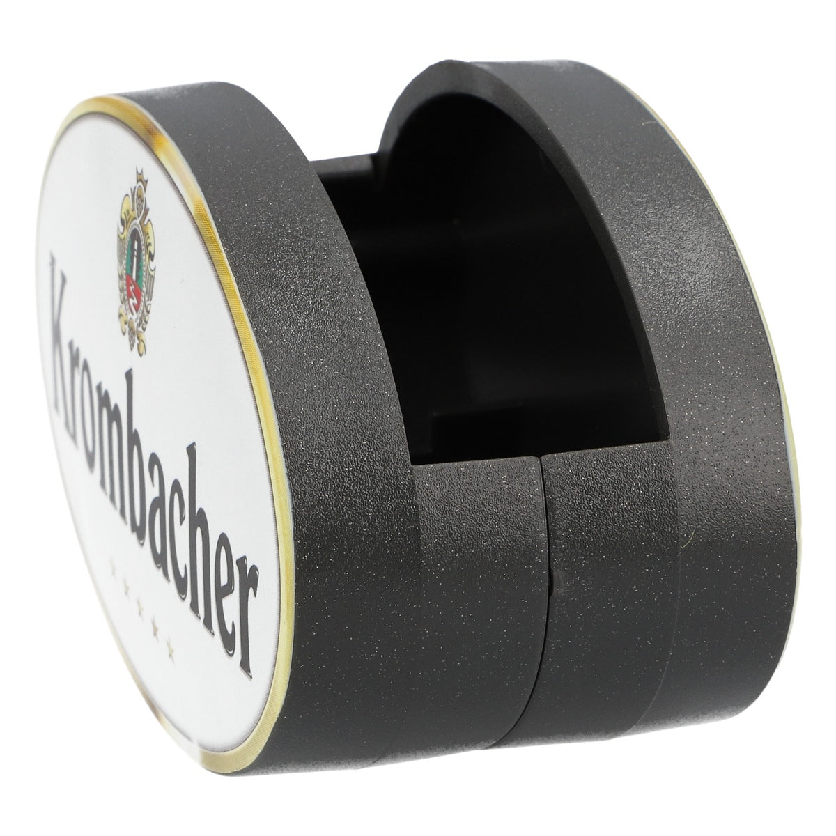 Porte-dessous de verre Krombacher avec inscription noire – Vue 3