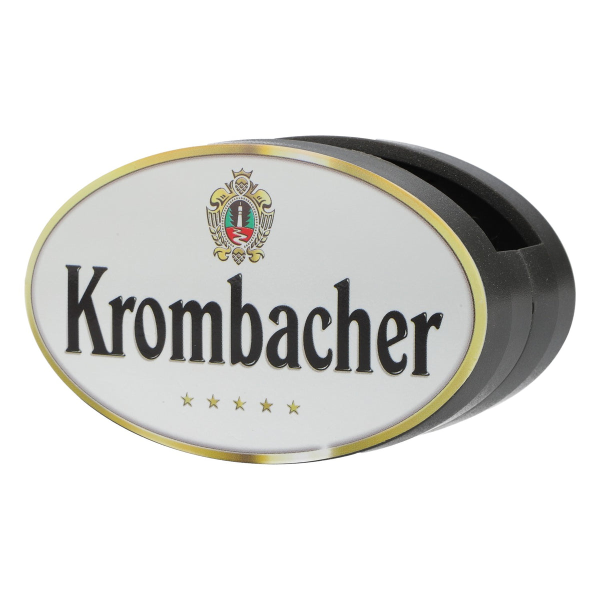Porte-dessous de verre Krombacher avec inscription noire – Vue 4