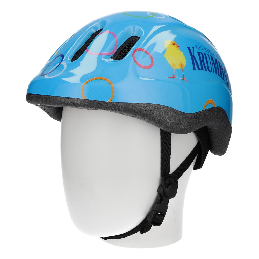 Casque de vélo Krumbach Wasser, taille M (52-56 cm), Busch Helmets, bleu, en plastique