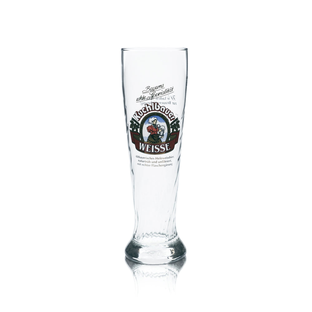 Kuchlbauer Verre blanc 0,5 l Verre à bière blanche Hefe Kristall Weizen Contour Bavière