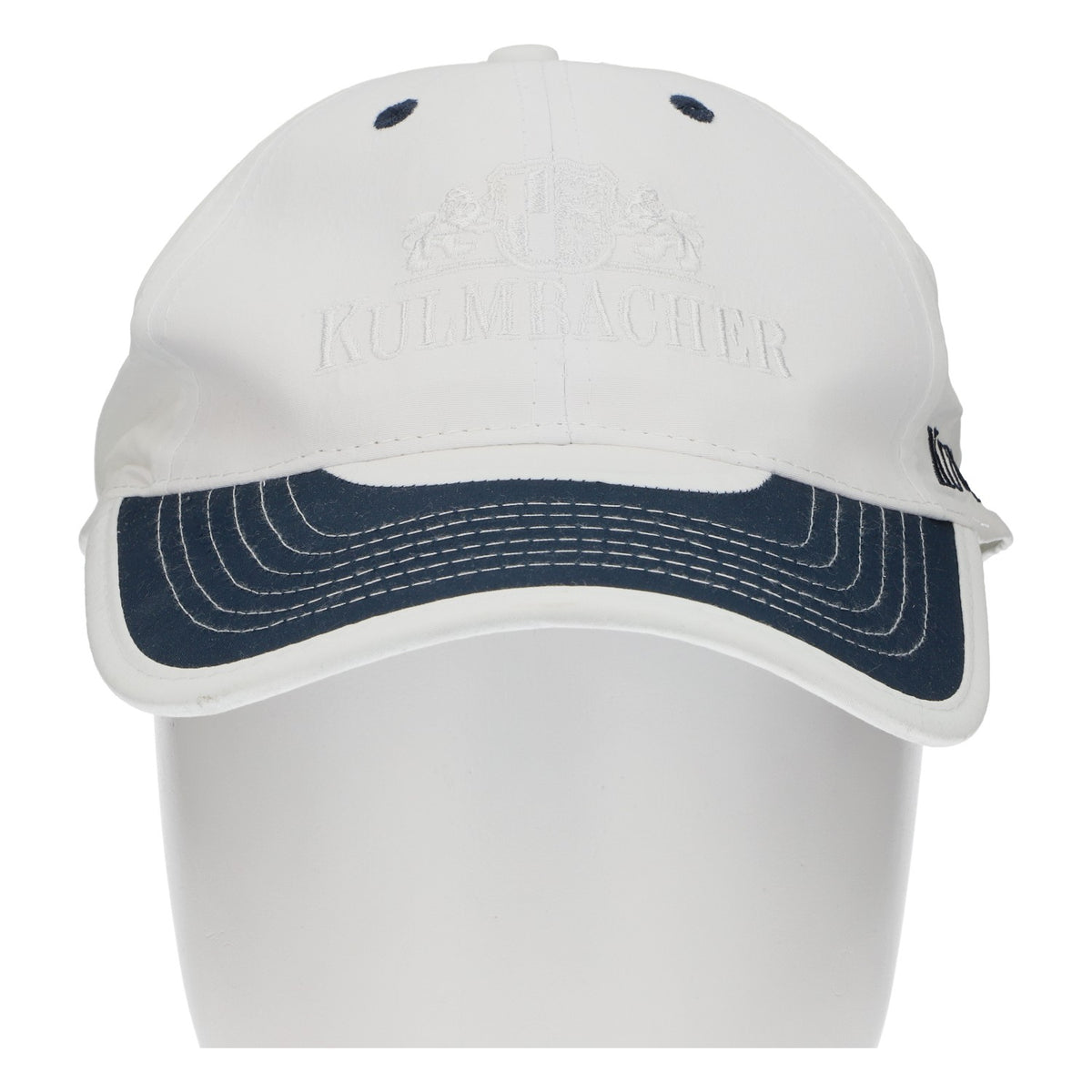 Casquette de baseball Kulmbacher Reichelbräu, blanche et bleue, réglable – Vue 2