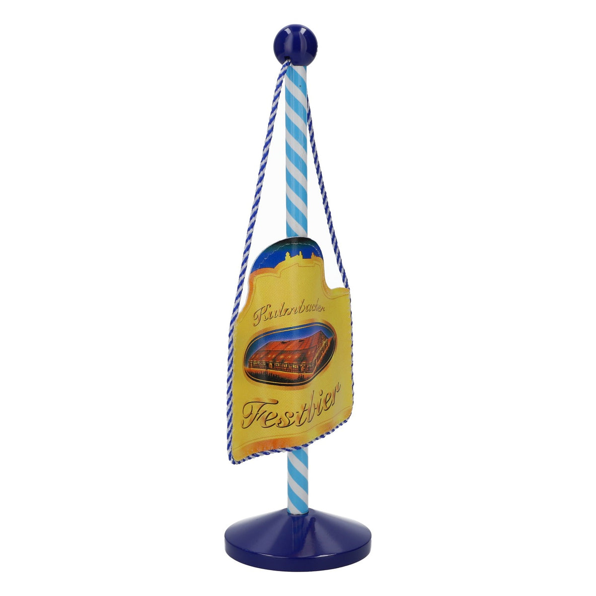 Kulmbacher Reichelbräu Bière Présentoir de table Présentoir de table Mât pour drapeau – Vue 2
