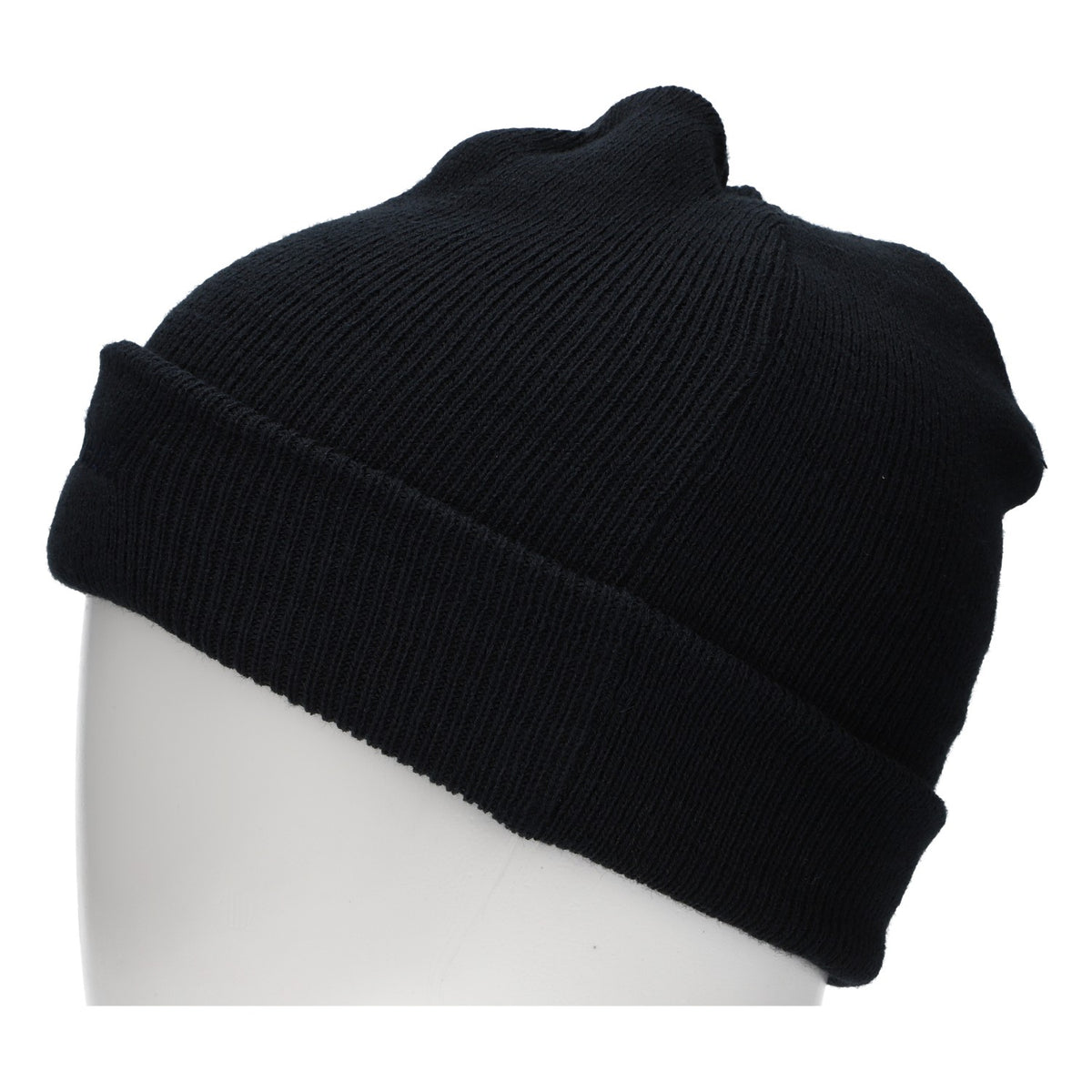 Bonnet en laine noir avec logo brodé « Kulmbacher Reichelbräu » dans une boîte en fer-blanc – Vue 3
