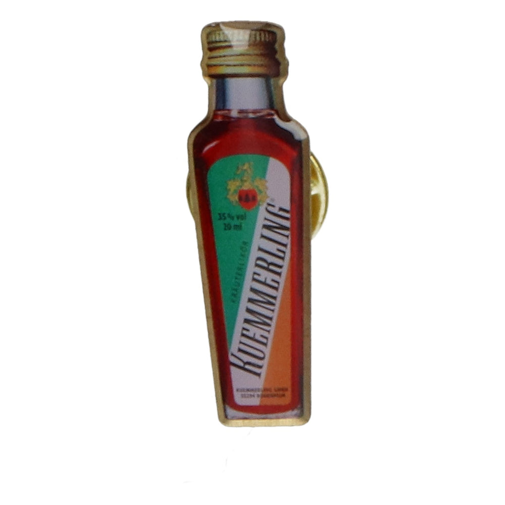 Pin's Kümmerling en forme de bouteille, liqueur, métal, neuf, article pour fans, idée cadeau