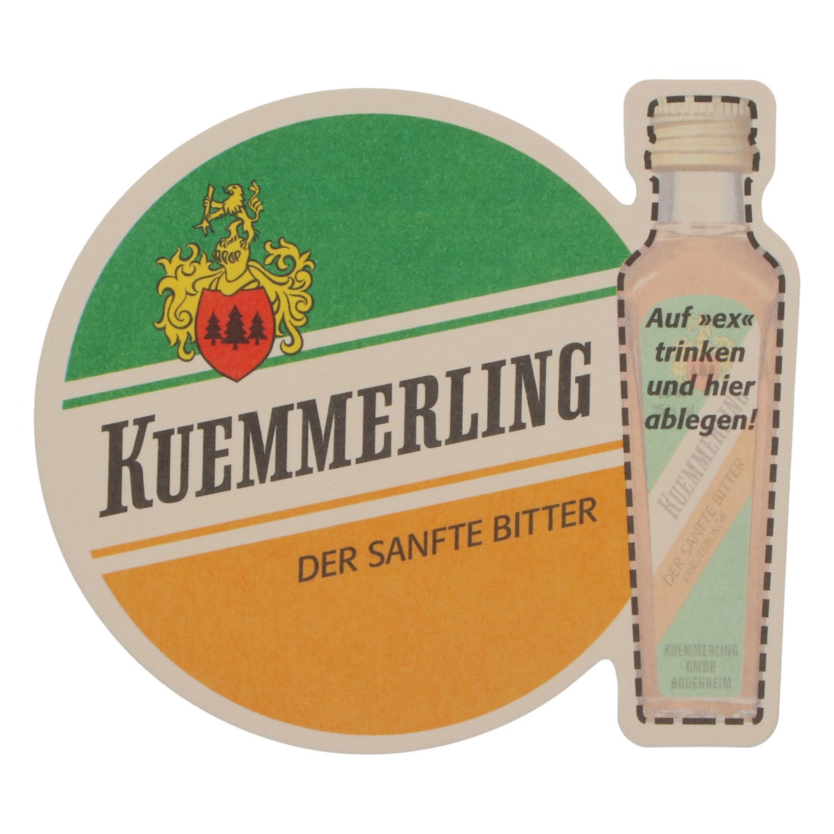 Sous-verre à liqueur Kümmerling Sous-verre Bouchon de bouteille – Vue 2