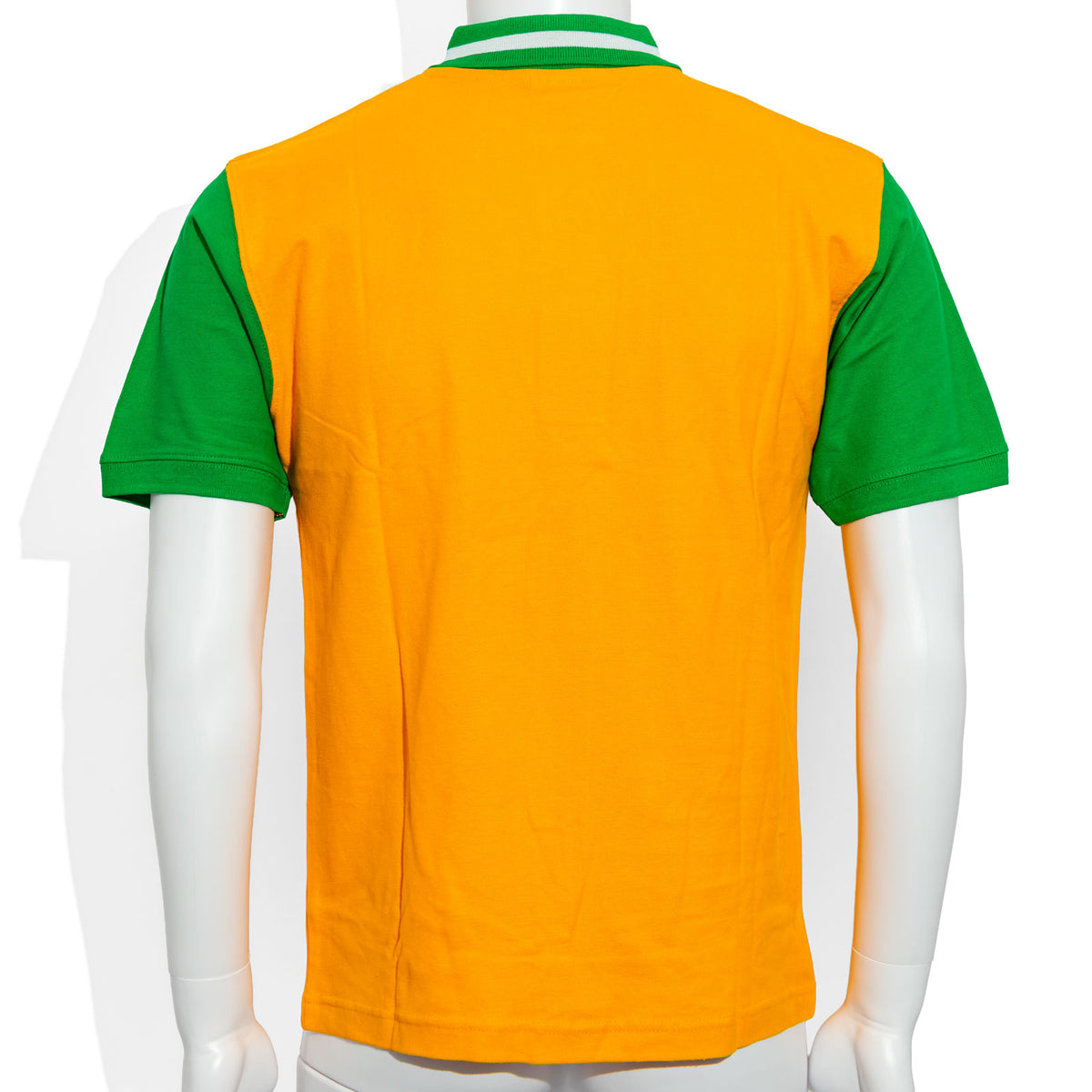 T-shirt événementiel Kümmerling Likör avec manches et col verts, taille M. Bienvenue dans le cercle orange – Vue 3