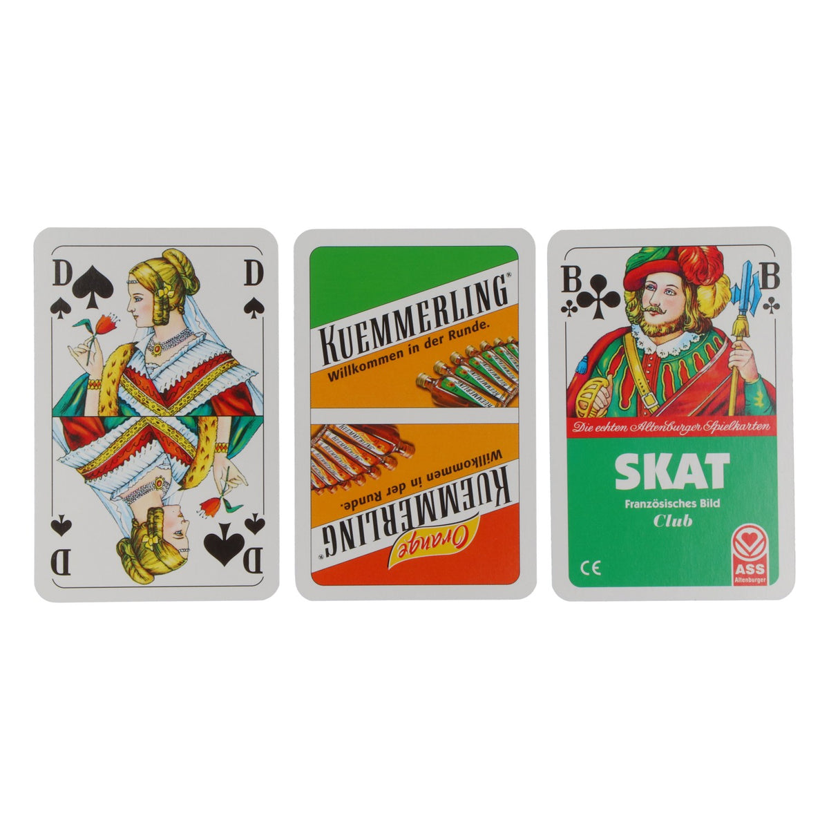 Liqueur Kümmerling Jeu de cartes SKAT 52 cartes françaises Poker Altenburger – Vue 3
