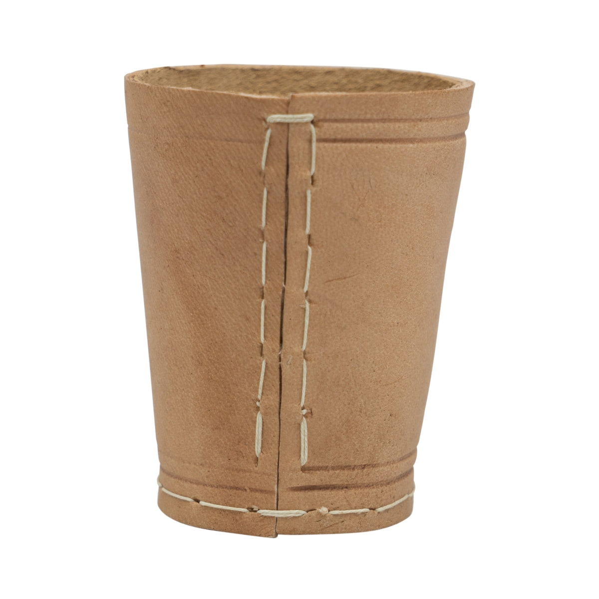Kümmerling Liqueur Knobel Tasse 3 cubes simili cuir marron Jeux Boissons Bar – Vue 2