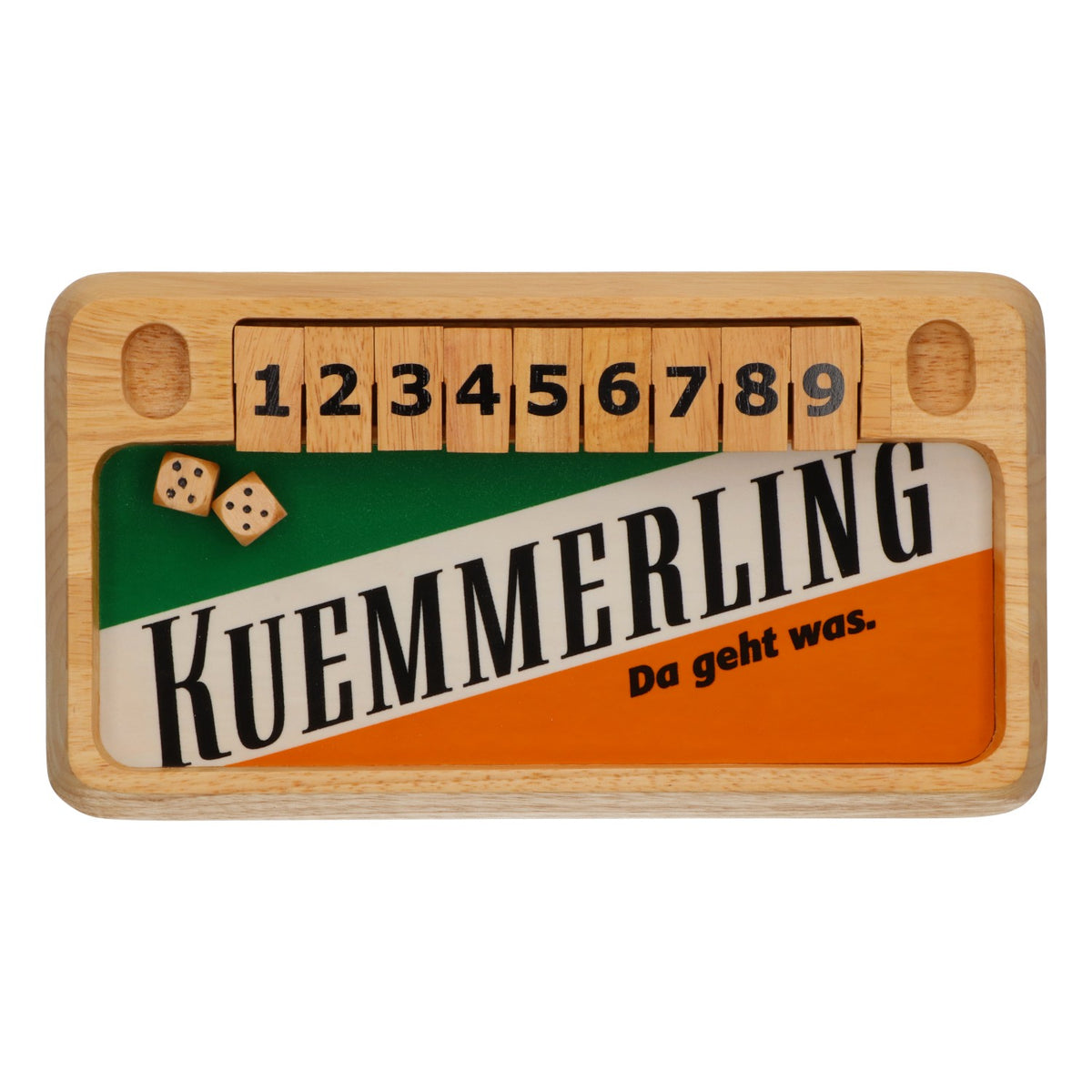 Jeu de dés Kümmerling « Shut the Box » – Jeu en bois – Jeu de réflexion – Pièce rare – Original – Vue 3