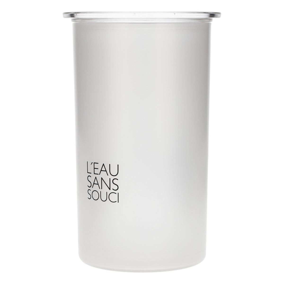Refroidisseur d'eau « L'eau sans souci » 1,012 l, refroidisseur de bouteilles, logo noir, neuf, seau à glace – Vue 3
