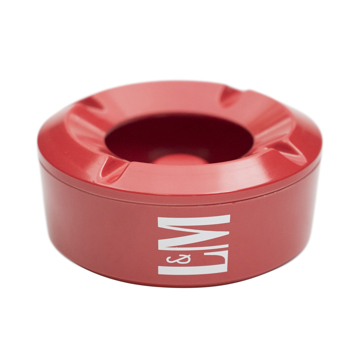 Cendrier L&M Cigarettes Pare-vent Rond Ø10,5cm Smoke Fumée Bar