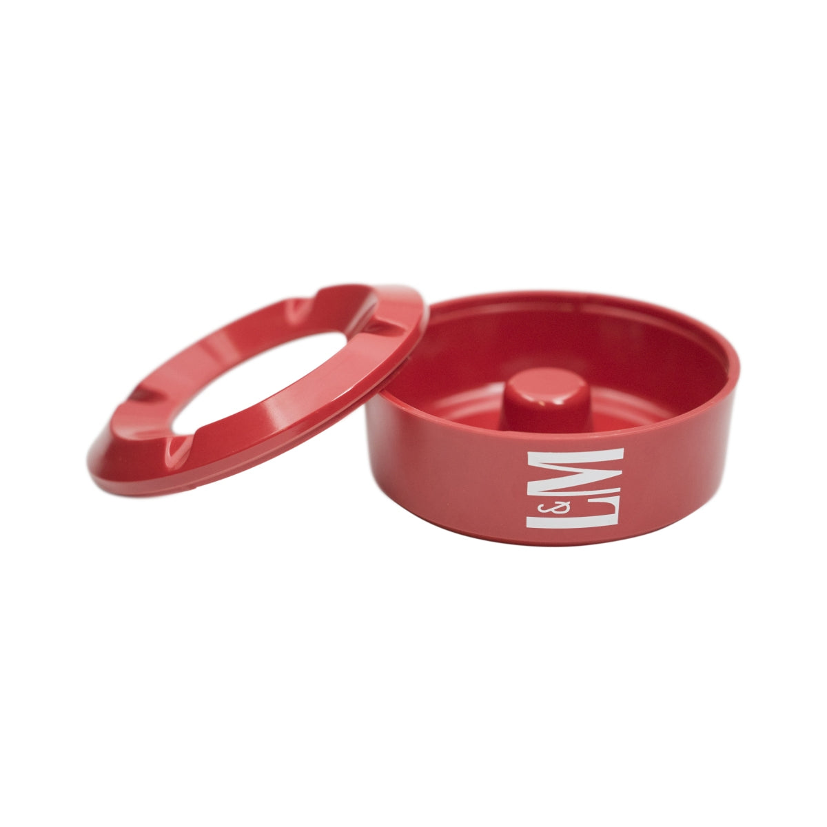 Cendrier L&M Cigarettes Pare-vent Rond Ø10,5cm Smoke Fumée Bar – Vue 2