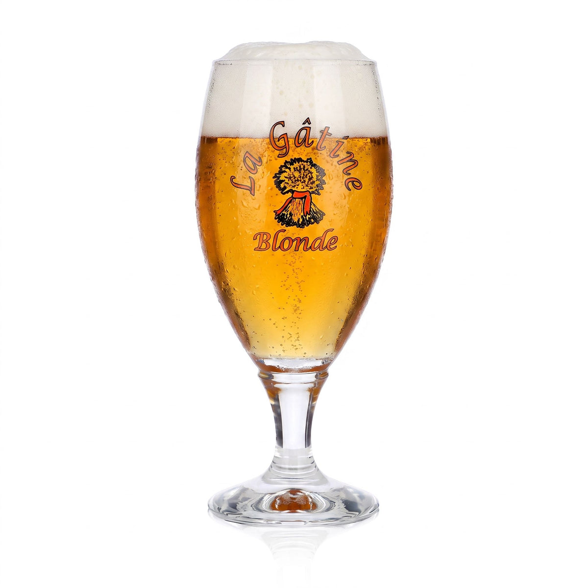 Verre à bière La Gatine 0,25 l, modèle « Pokal », Blonde Durobor Sevilla