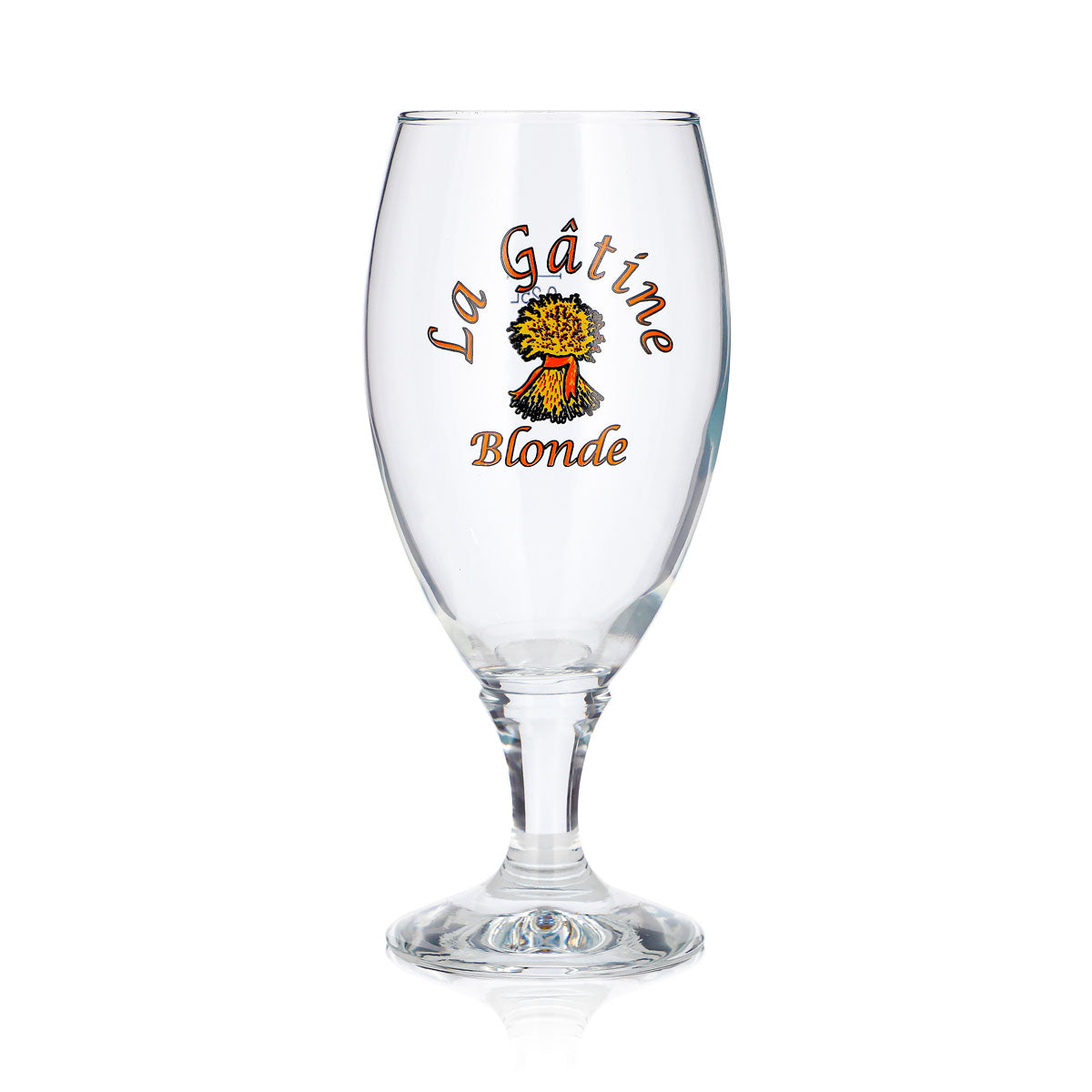 Verre à bière La Gatine 0,25 l, modèle « Pokal », Blonde Durobor Sevilla – Vue 2