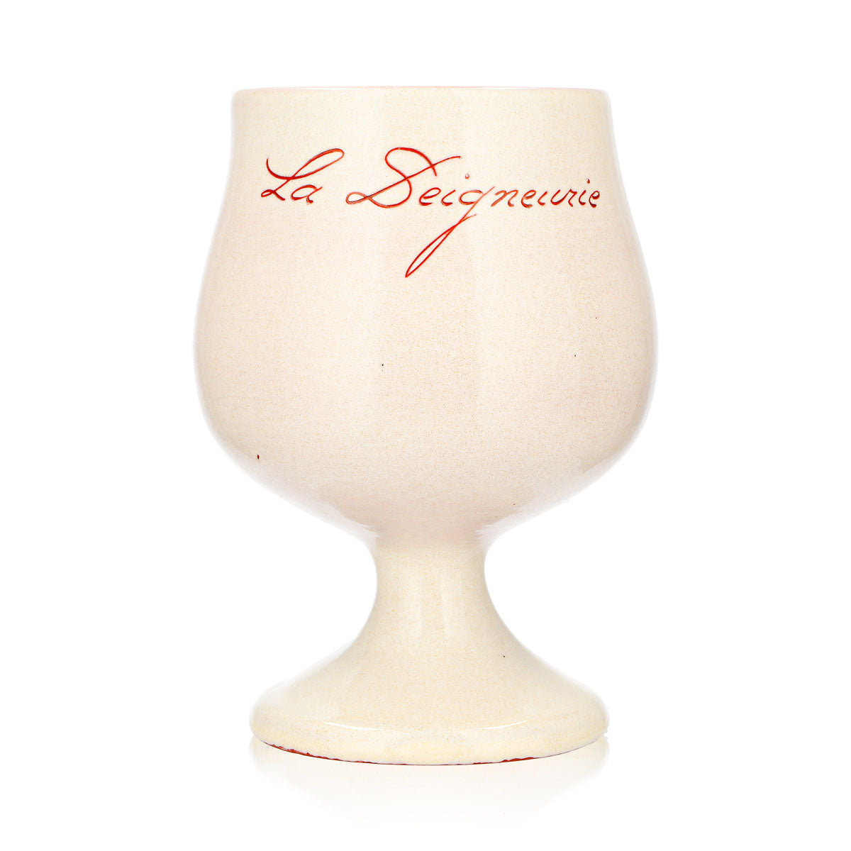 Verre à bière La Seigneurie, verre de collection, chope, mug, cruche en terre cuite, calice, 0,43 l, faïence – Vue 2