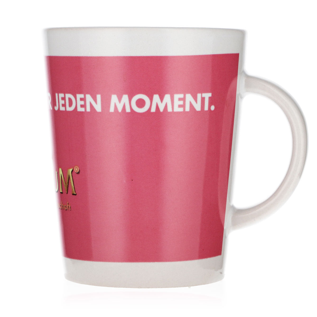 Tasse à café Langnese en verre noir/rose « Mon Magnum pour chaque instant » – Vue 3