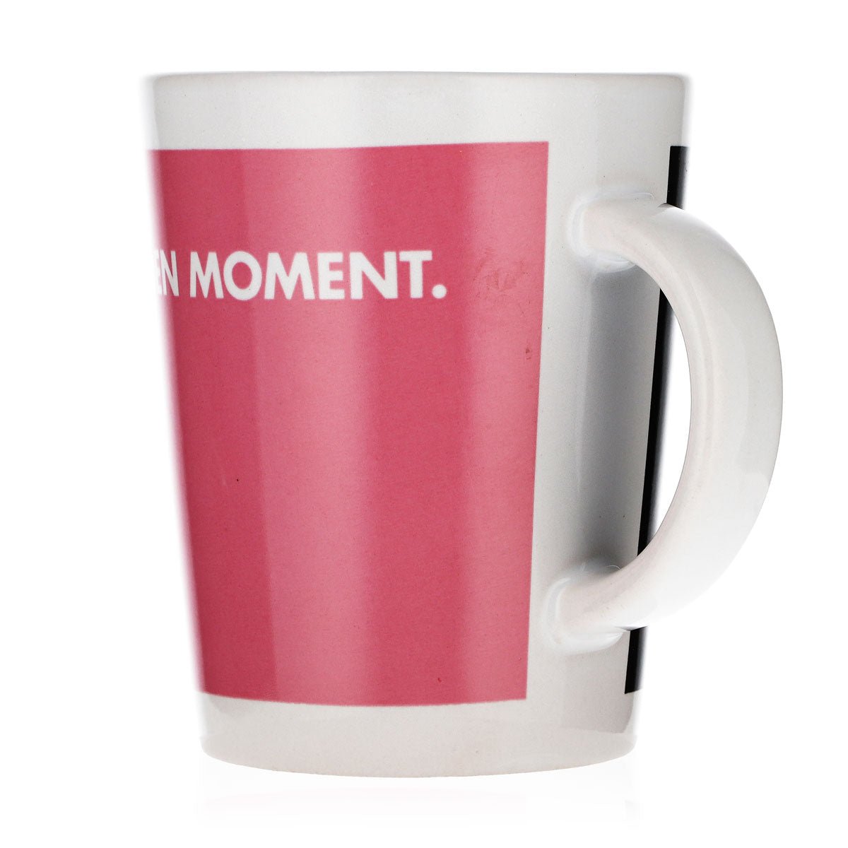 Tasse à café Langnese en verre noir/rose « Mon Magnum pour chaque instant » – Vue 4