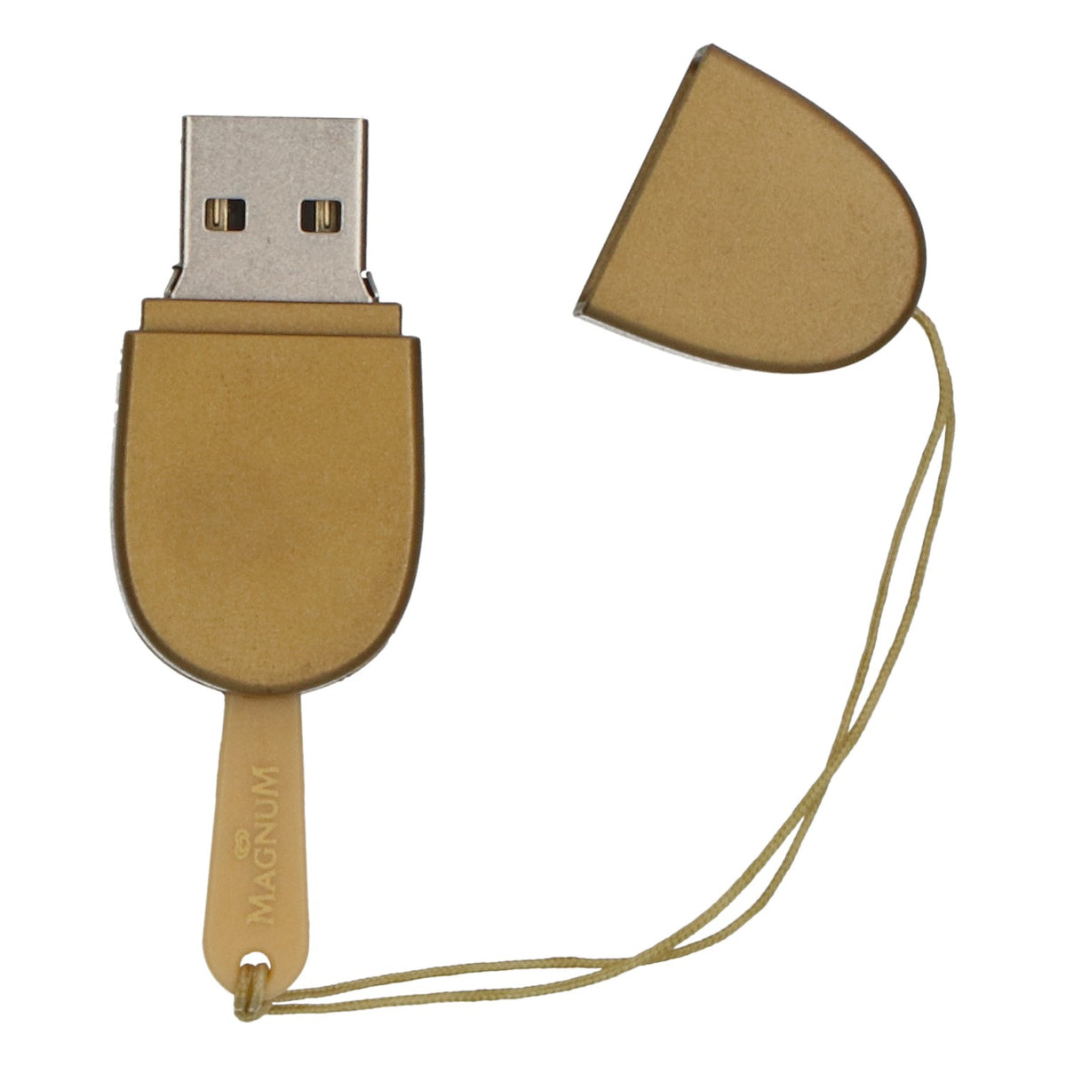 Clé USB Langnese Clé USB Magnum Gold 2 Go / Clé USB bâtonnet glacé – Vue 3