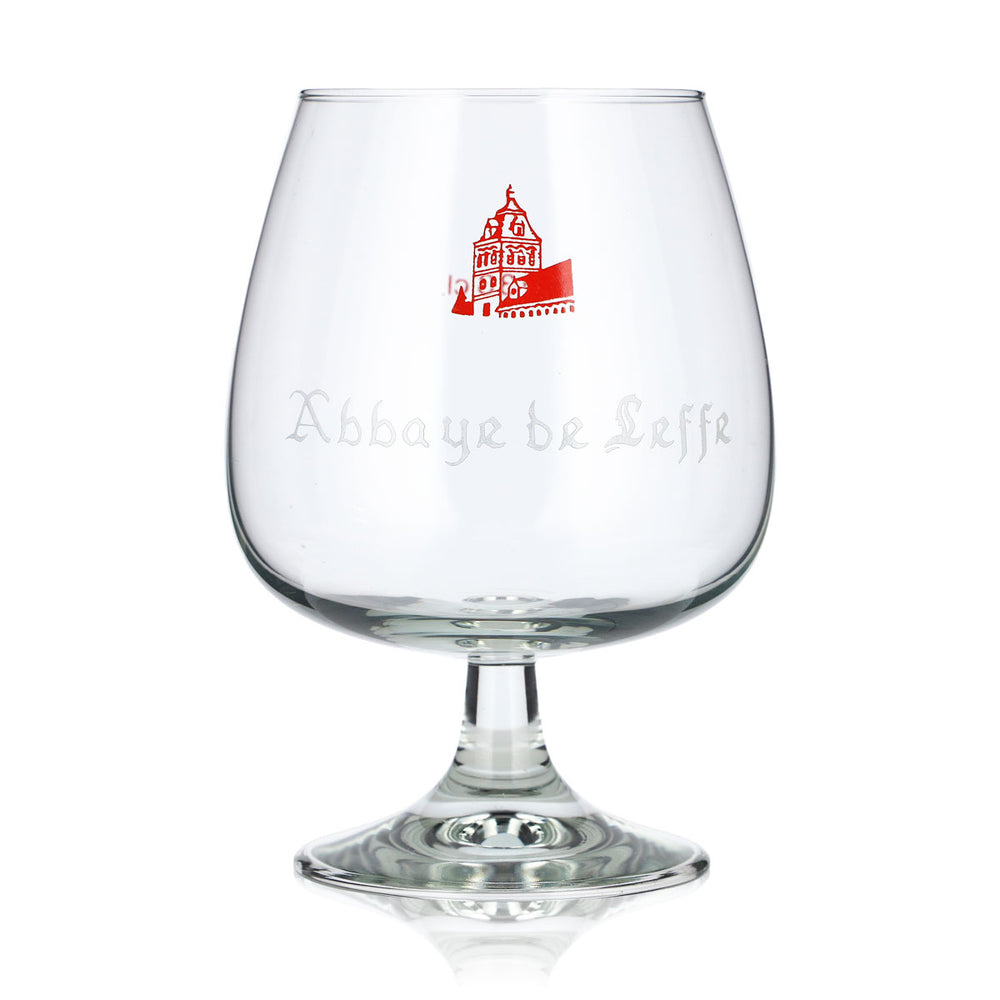 Verre à bière Leffe 0,33 l, forme coupe, Abbaye de Leffe