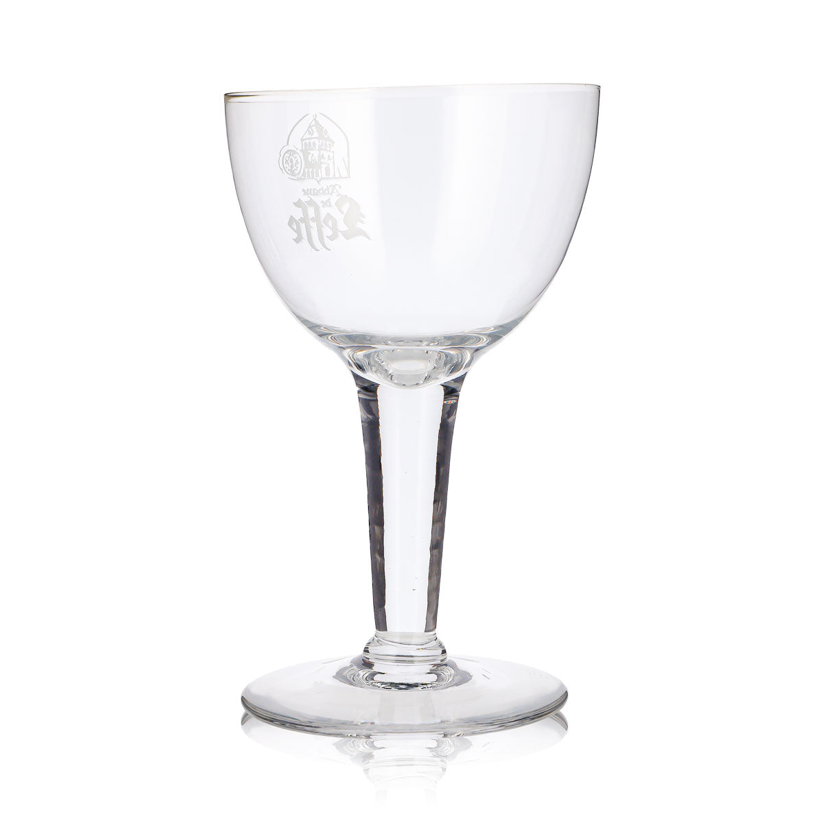 Verre à bière Leffe 0,43 l, forme de coupe, logo blanc « Abbaye » – Vue 4