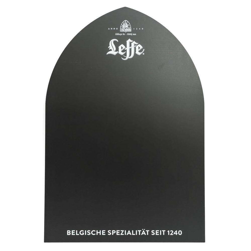 Tableau noir Leffe Beer Tableau d'écriture Tableau mural Tableau de cuisine 100 x 67 cm