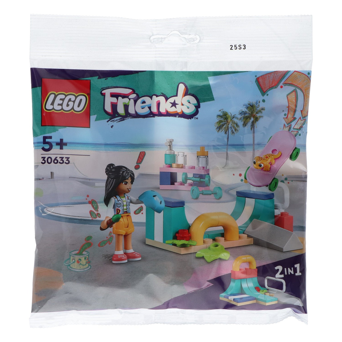 Jouets Lego Lego Friends 30633 Rampe de skateboard